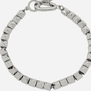 AllSaints Pyramid Flex Chain Bracelet